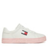 Сникърси Tommy Jeans Tjw Logo Outsole Sneaker Ess EN0EN02703 Бял цвят на ниска цена