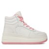 Сникърси Tommy Jeans Tjw Retro Basket Mc Lace Up EN0EN02422 Екрю цвят на ниска цена