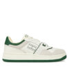 Сникърси Tommy Jeans Tjw Retro Basket Washed Suede EN0EN02773 Бял цвят на ниска цена