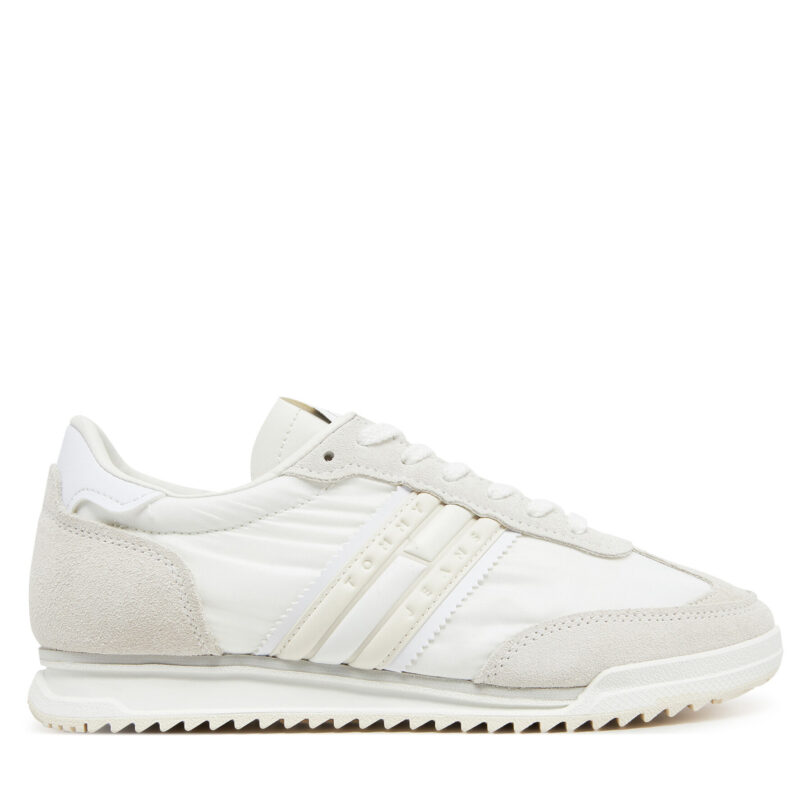 Сникърси Tommy Jeans Tjw Retro Runner Cleated EN0EN02717 Бял цвят на ниска цена