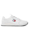 Сникърси Tommy Jeans Tommy Jeans Flexi Runner EM0EM01409 Бял цвят на ниска цена