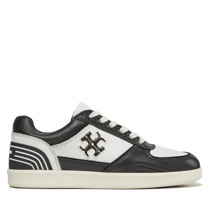 Сникърси Tory Burch Clover Court 152959 Черен цвят на ниска цена