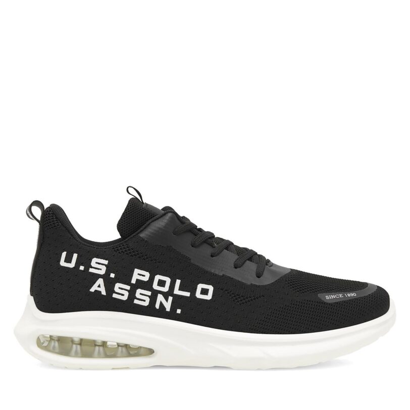 Сникърси U.S. Polo Assn. ACTIVE001 Черен цвят на ниска цена