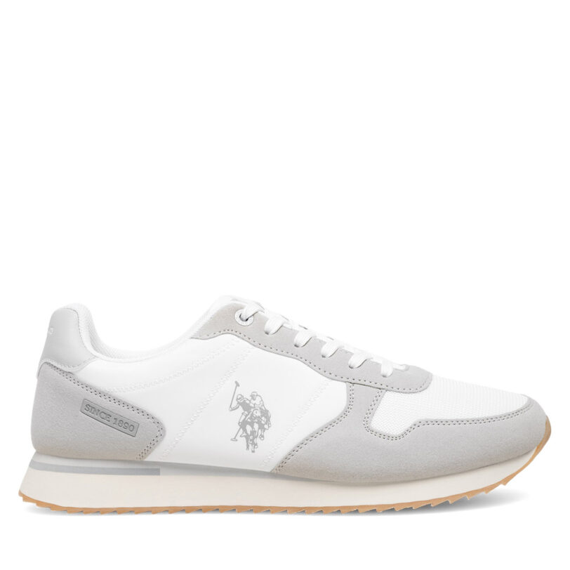 Сникърси U.S. Polo Assn. ALTENA001A Бял цвят на ниска цена