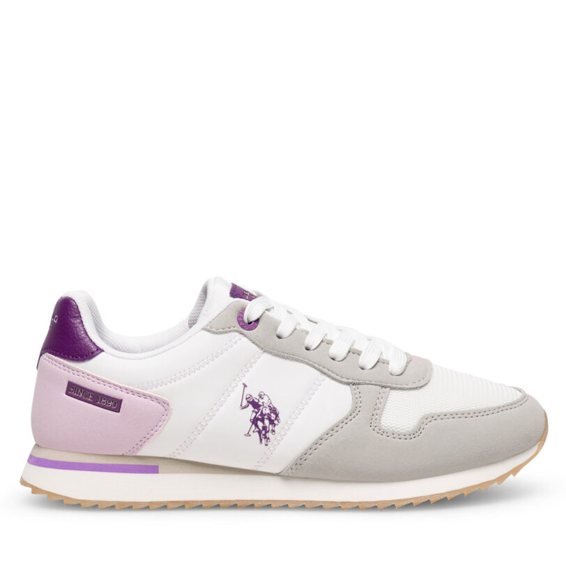 Сникърси U.S. Polo Assn. ALTENA002 Бял цвят на ниска цена