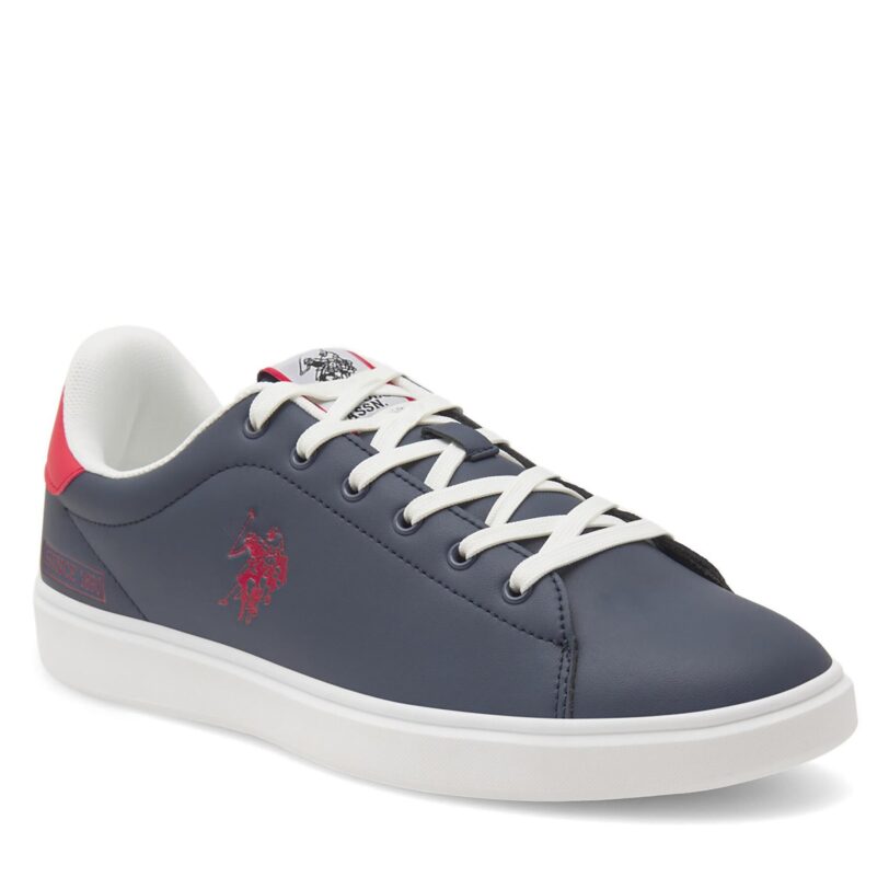 Сникърси U.S. Polo Assn. BYRON001 Тъмносин цвят на ниска цена