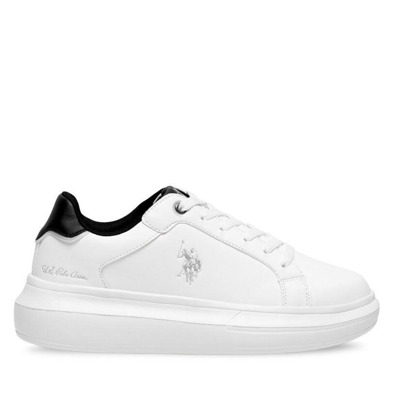 Сникърси U.S. Polo Assn. CHELIS001A Бял цвят на ниска цена