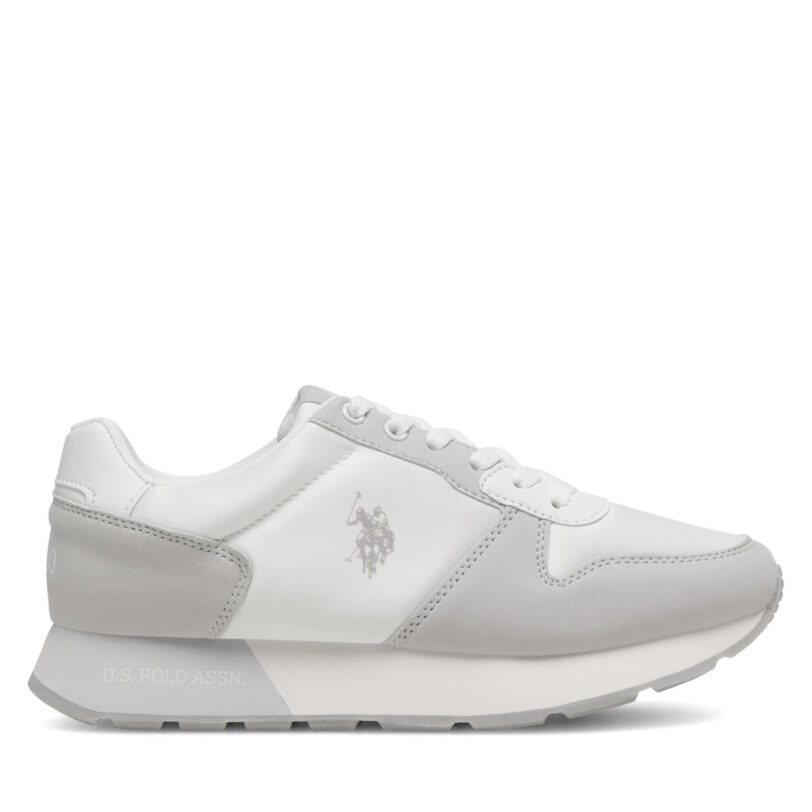 Сникърси U.S. Polo Assn. KITTY002A Бял цвят на ниска цена