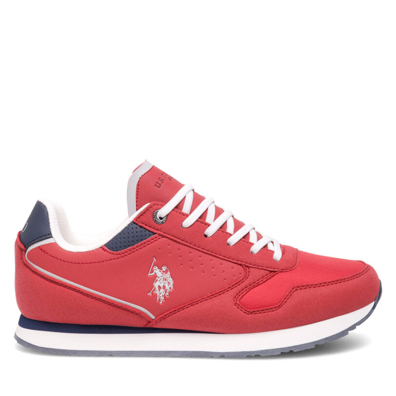 Сникърси U.S. Polo Assn. NOBIK001C Червен цвят на ниска цена