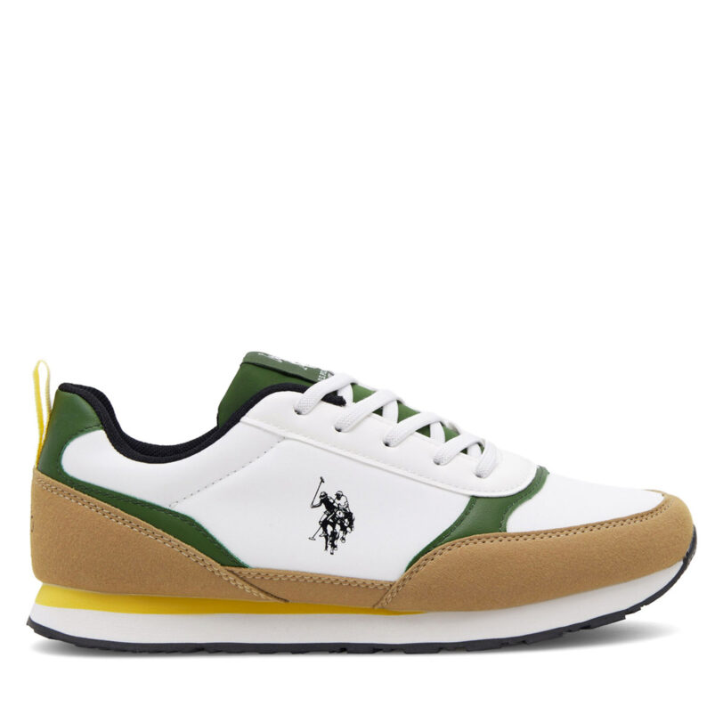 Сникърси U.S. Polo Assn. NOBIK013A Бял цвят на ниска цена