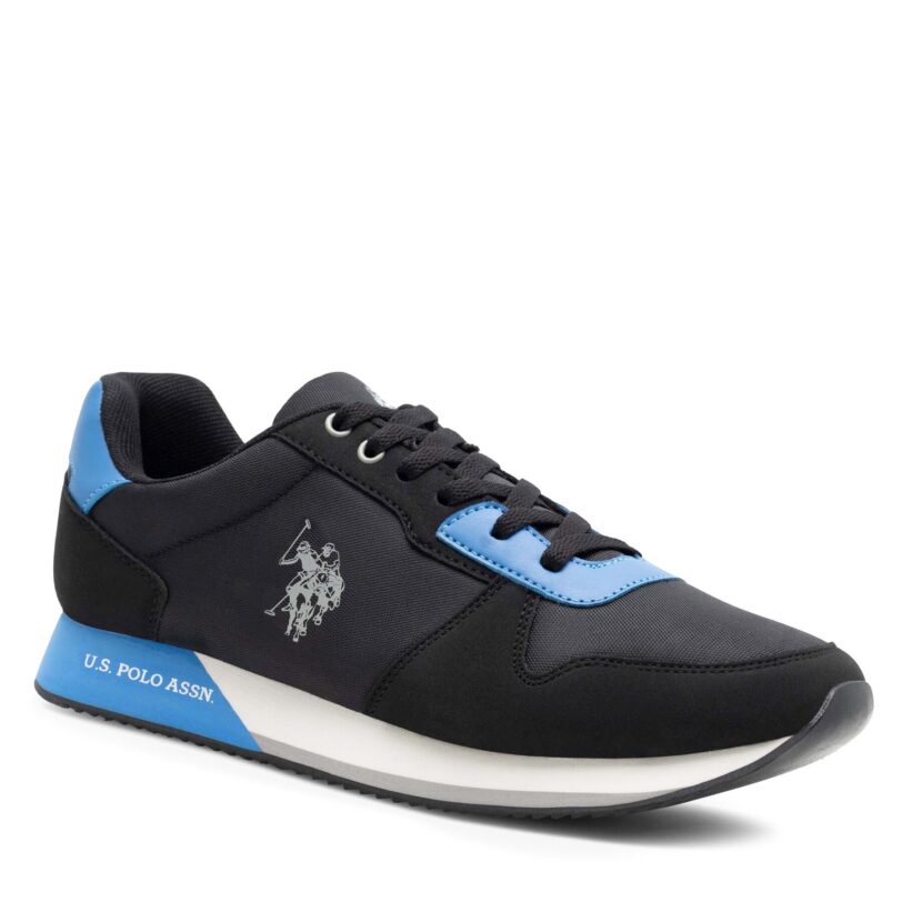 Сникърси U.S. Polo Assn. NOBIL011M/CNH1 Черен цвят на ниска цена