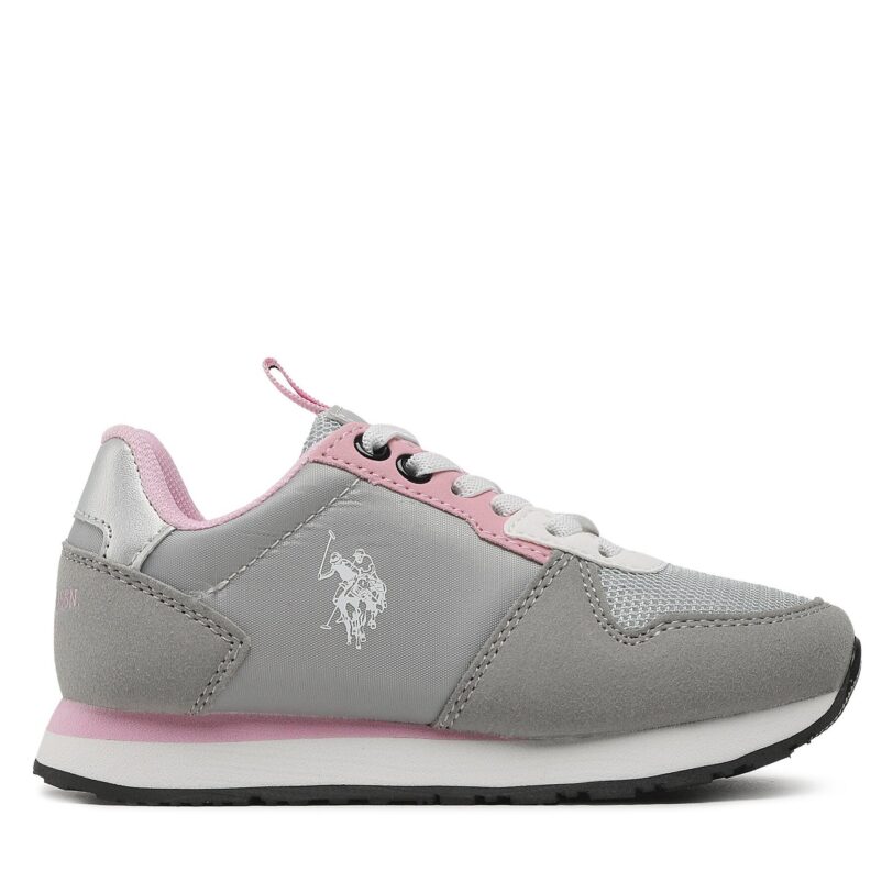 Сникърси U.S. Polo Assn. Nobik NOBIK008 Сив цвят на ниска цена