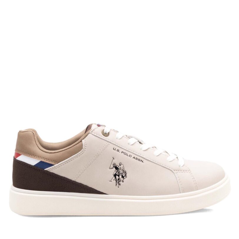 Сникърси U.S. Polo Assn. ROKKO001M/CY3 Бежов цвят на ниска цена