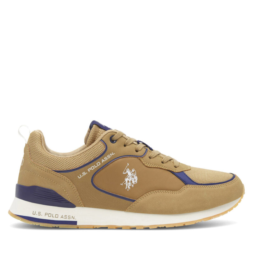 Сникърси U.S. Polo Assn. TABRY007 Кафяв цвят на ниска цена