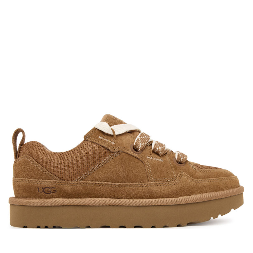 Сникърси Ugg Sneakersy W Lo Lowmel 1168890 Кафяв цвят на ниска цена