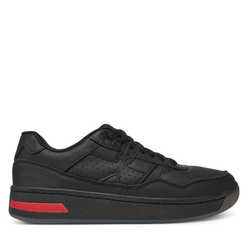 Сникърси Under Armour UA Court 96 3028633 Черен цвят на ниска цена