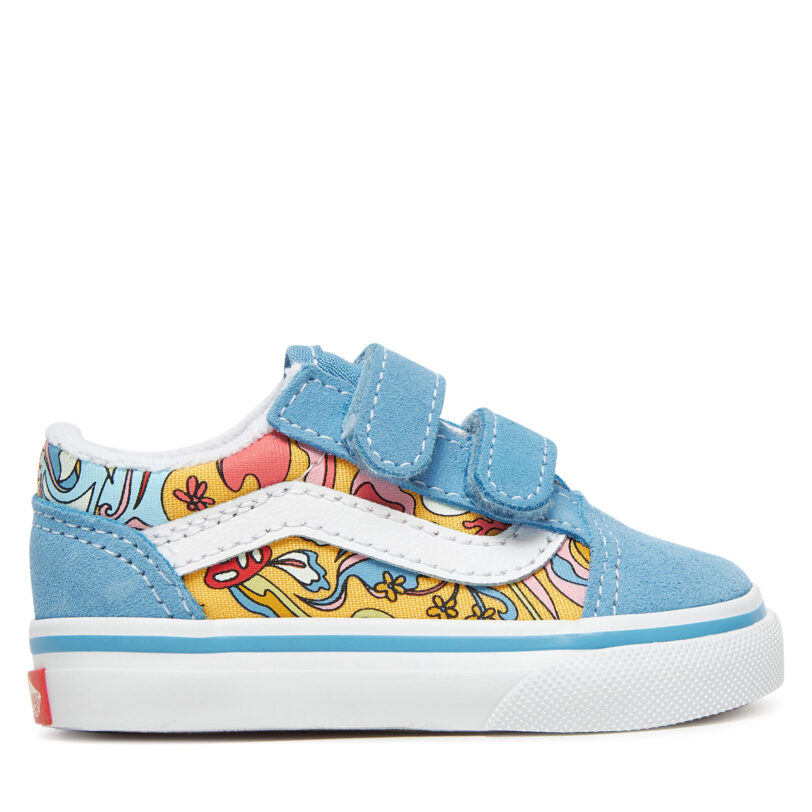 Сникърси Vans Old Skool V VN000CS6BOX1 Син цвят на ниска цена