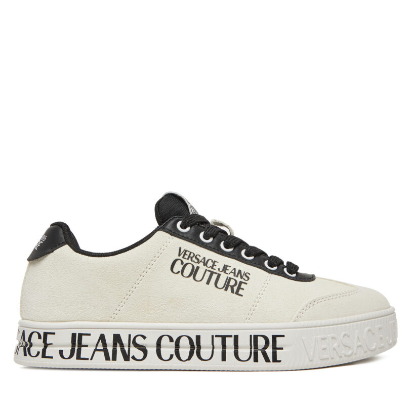 Сникърси Versace Jeans Couture 78VA3SK6 Бял цвят на ниска цена