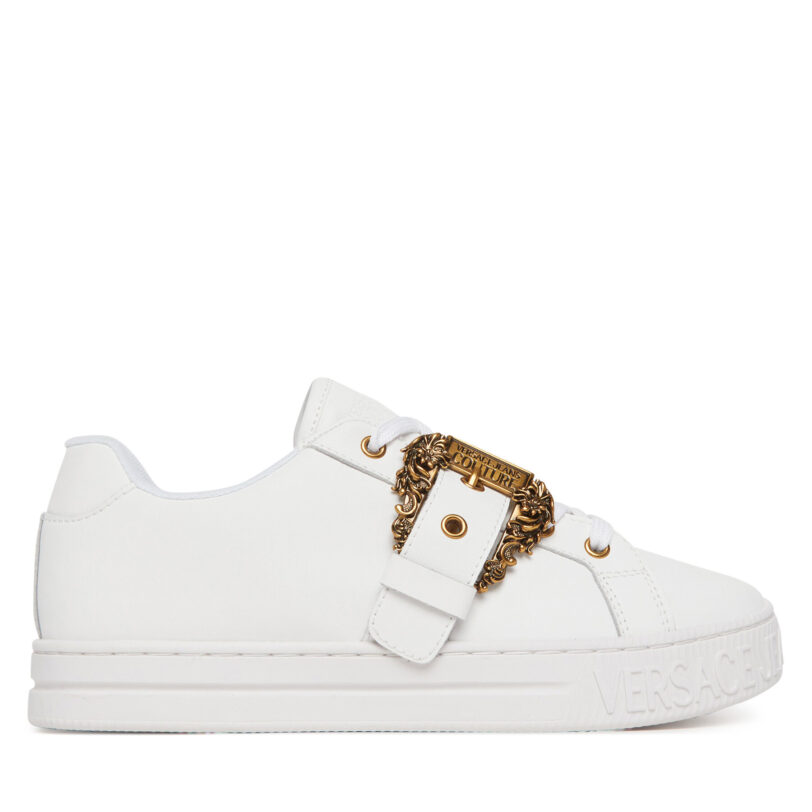 Сникърси Versace Jeans Couture 78VA3SK9 Бял цвят на ниска цена