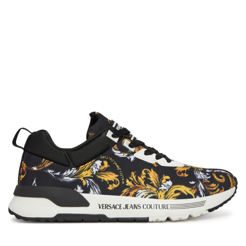 Сникърси Versace Jeans Couture 78YA3SA1 Черен цвят на ниска цена