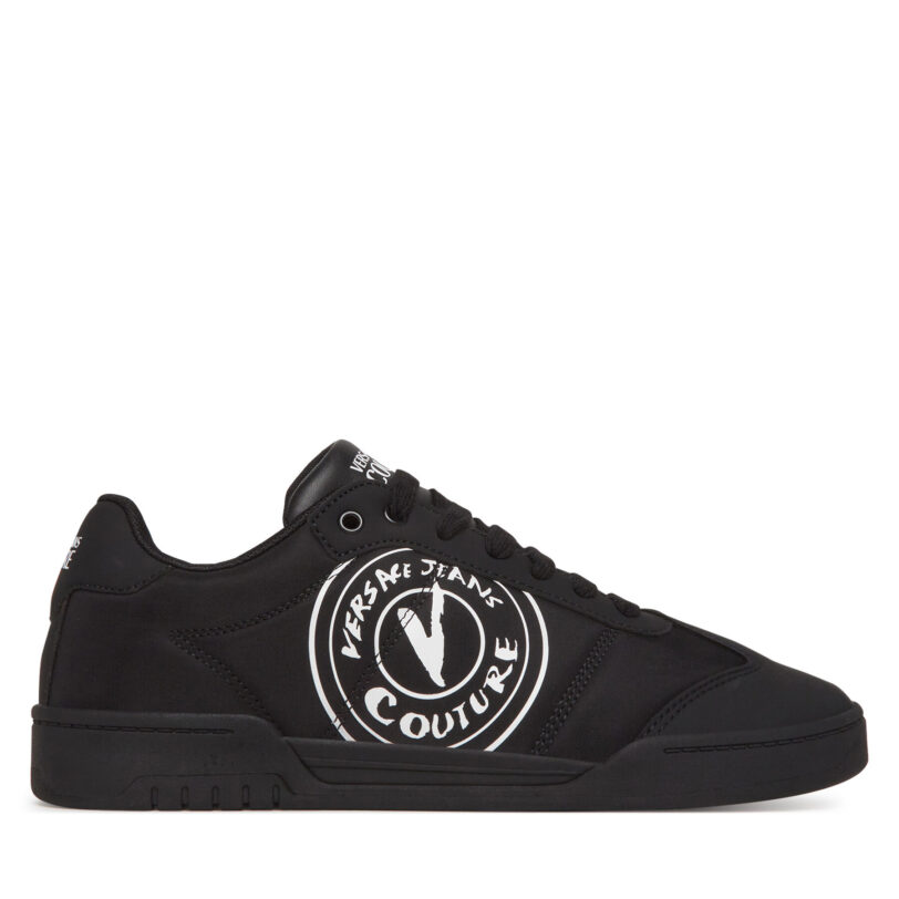 Сникърси Versace Jeans Couture 78YA3SD1 Черен цвят на ниска цена