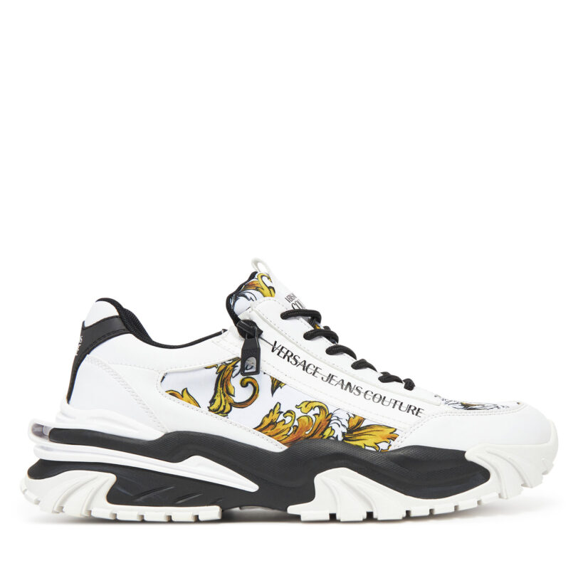 Сникърси Versace Jeans Couture 78YA3SI5 Бял цвят на ниска цена