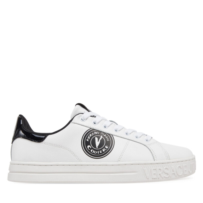 Сникърси Versace Jeans Couture 78YA3SK1 Бял цвят на ниска цена