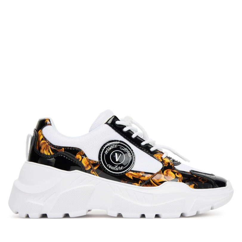 Сникърси Versace Jeans Couture 79VA3SC7 ZSC80 MD7 Бял цвят на ниска цена