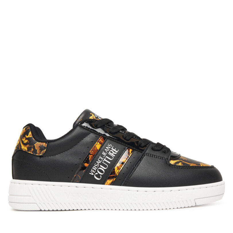 Сникърси Versace Jeans Couture 79VA3SJ7 Черен цвят на ниска цена