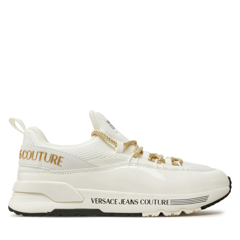 Сникърси Versace Jeans Couture Dynamic 77VA3SAB Бял цвят на ниска цена
