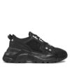 Сникърси Versace Jeans Couture Speedtrack 77YA3SC4 Черен цвят на ниска цена