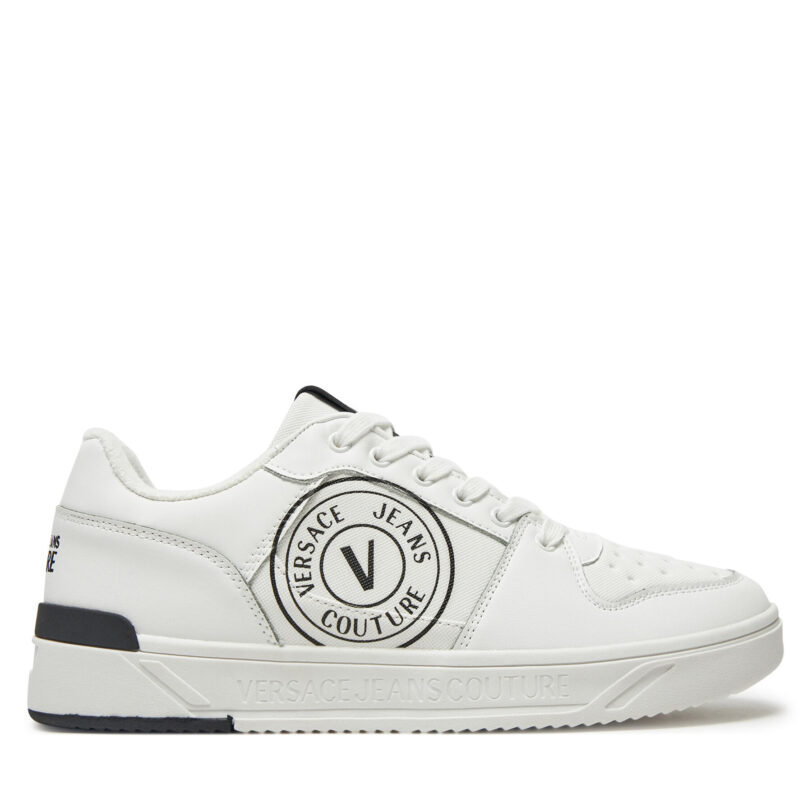 Сникърси Versace Jeans Couture Starlight 77YA3SJ1 Бял цвят на ниска цена