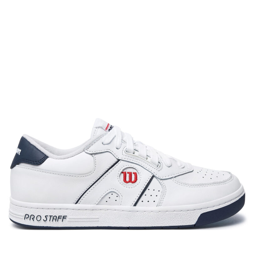 Сникърси Wilson Pro Staff 87 WRS333170 Бял цвят на ниска цена