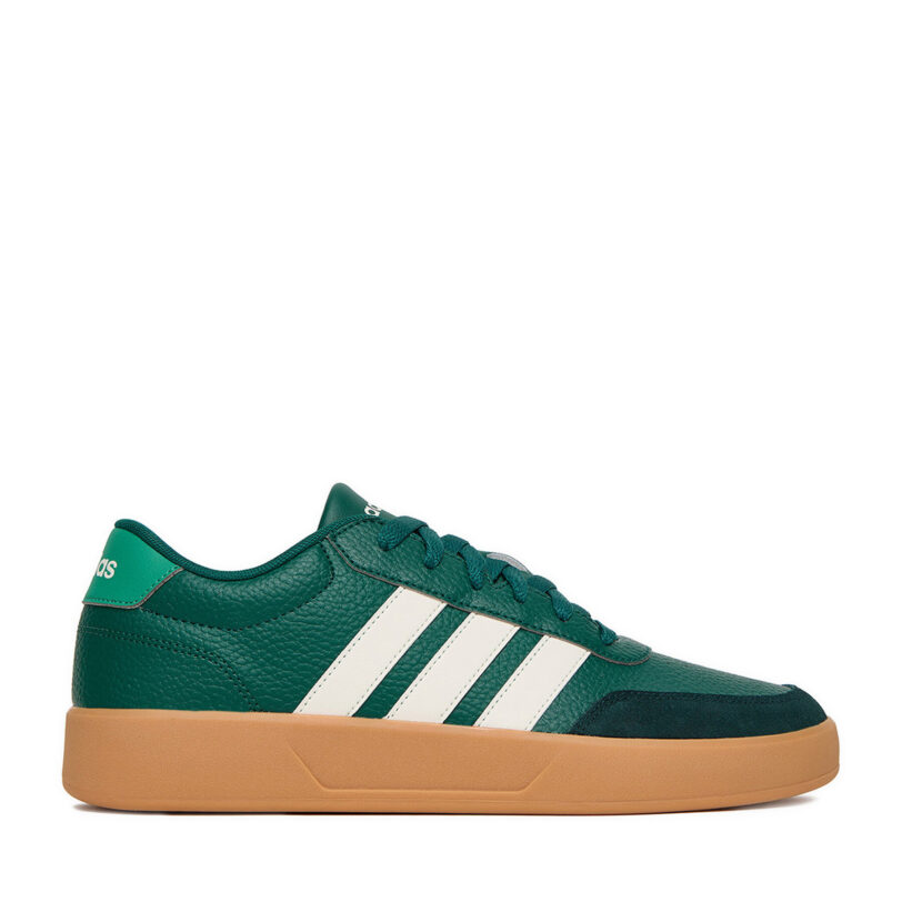 Сникърси adidas BREAKNET 3.0 JR3554 Зелен цвят на ниска цена