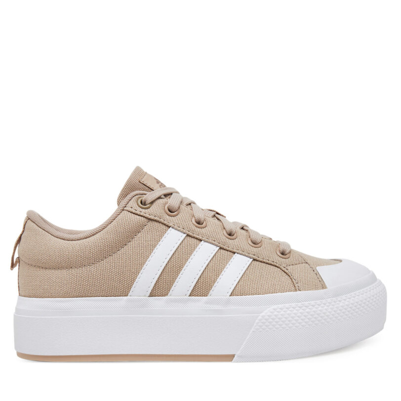 Сникърси adidas Bravada 2.0 Platform JI1798 Бежов цвят на ниска цена