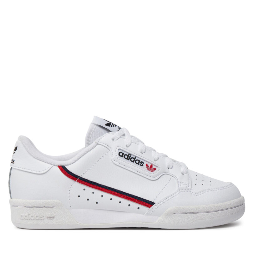 Сникърси adidas Continental 80 J F99787 Бял цвят на ниска цена