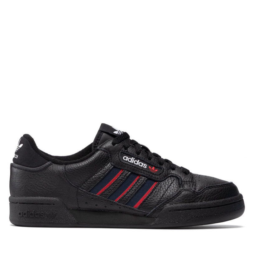 Сникърси adidas Continental 80 Stripes FX5091 Черен цвят на ниска цена