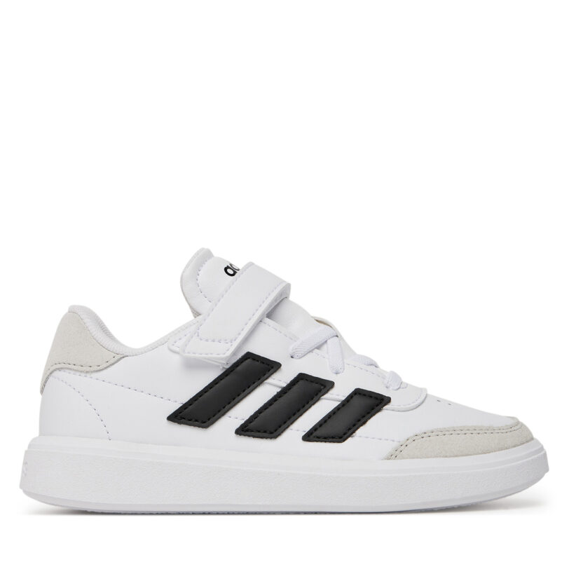 Сникърси adidas Courtblock ID6506 Бял цвят на ниска цена