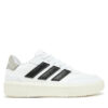 Сникърси adidas Courtblock JI2202 Бял цвят на ниска цена