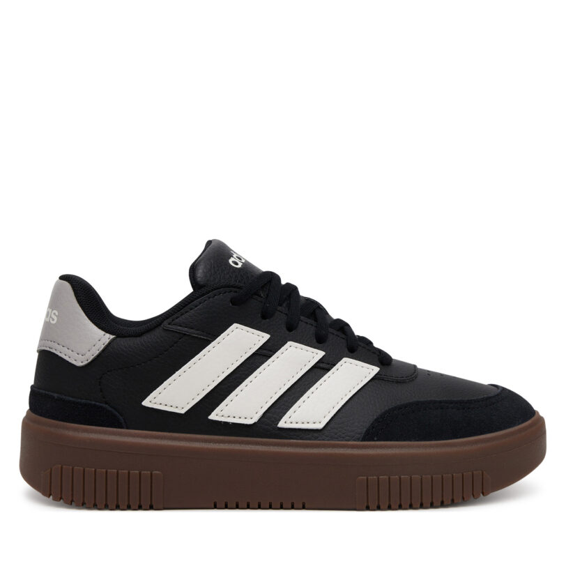 Сникърси adidas Courtblock JP9640 Черен цвят на ниска цена