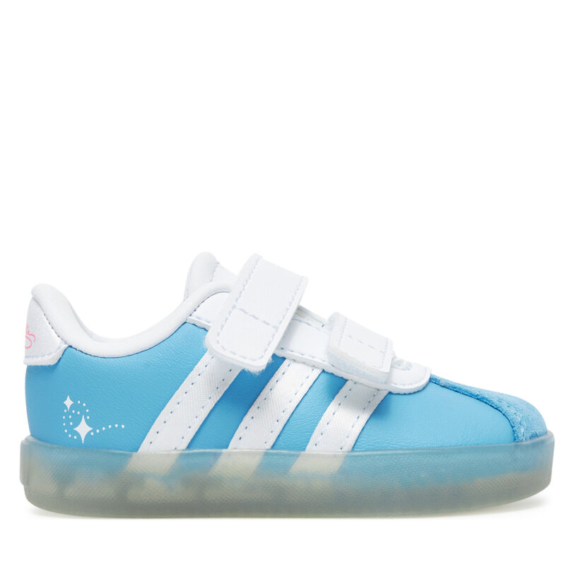 Сникърси adidas Disney Cinderella VL Court 3.0 JR4900 Син цвят на ниска цена