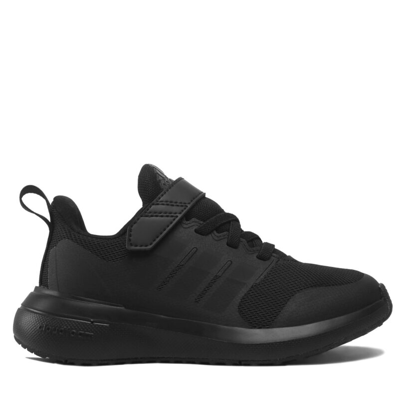 Сникърси adidas Fortarun 2.0 Cloudfoam Sport Running Elastic Lace Top Strap Shoes HP3118 Черен цвят на ниска цена