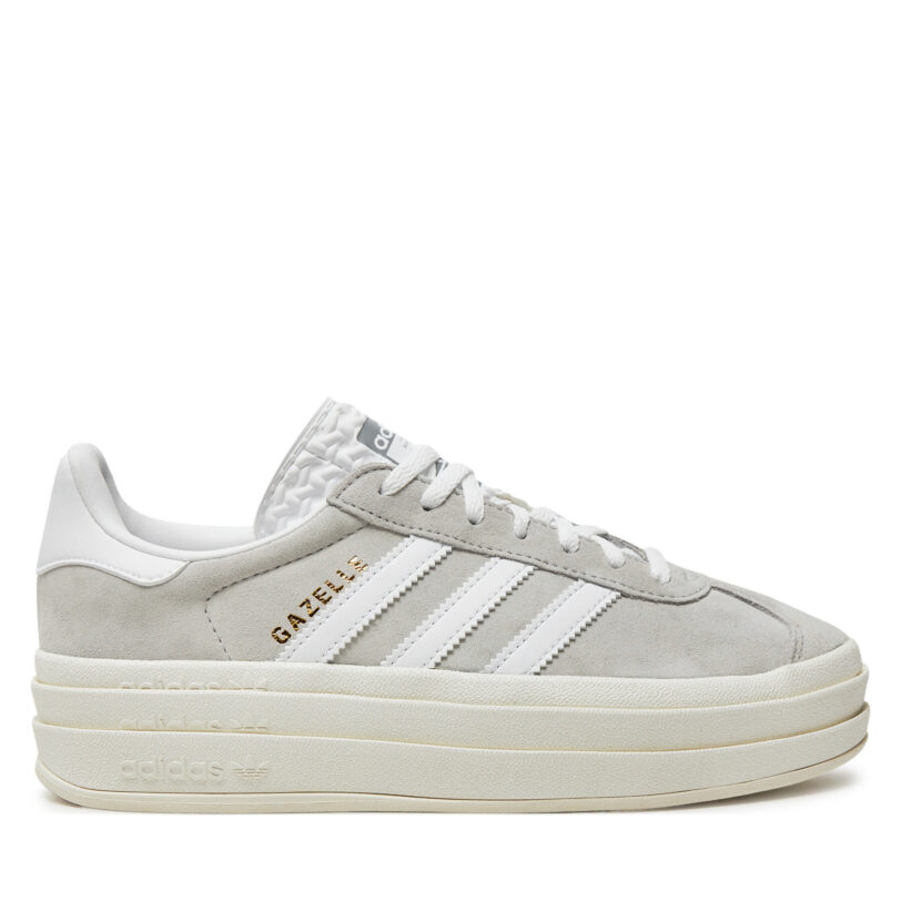 Сникърси adidas Gazelle Bold HQ6893 Сив цвят на ниска цена