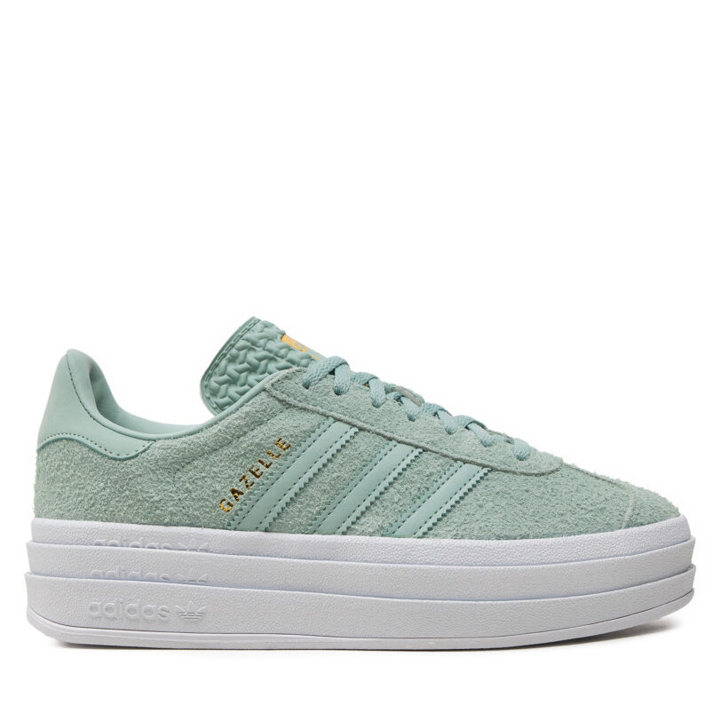 Сникърси adidas Gazelle Bold IG4381 Зелен цвят на ниска цена