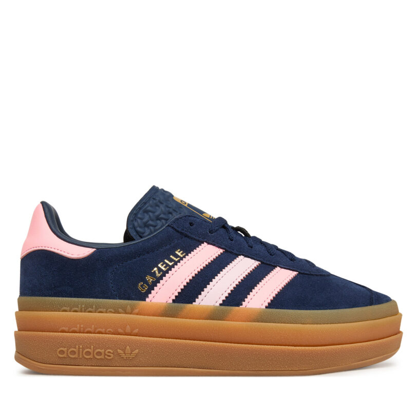 Сникърси adidas Gazelle Bold JR5951 Тъмносин цвят на ниска цена