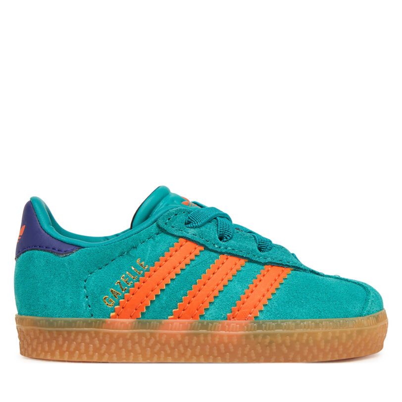 Сникърси adidas Gazelle Comfort Closure JR5940 Зелен цвят на ниска цена