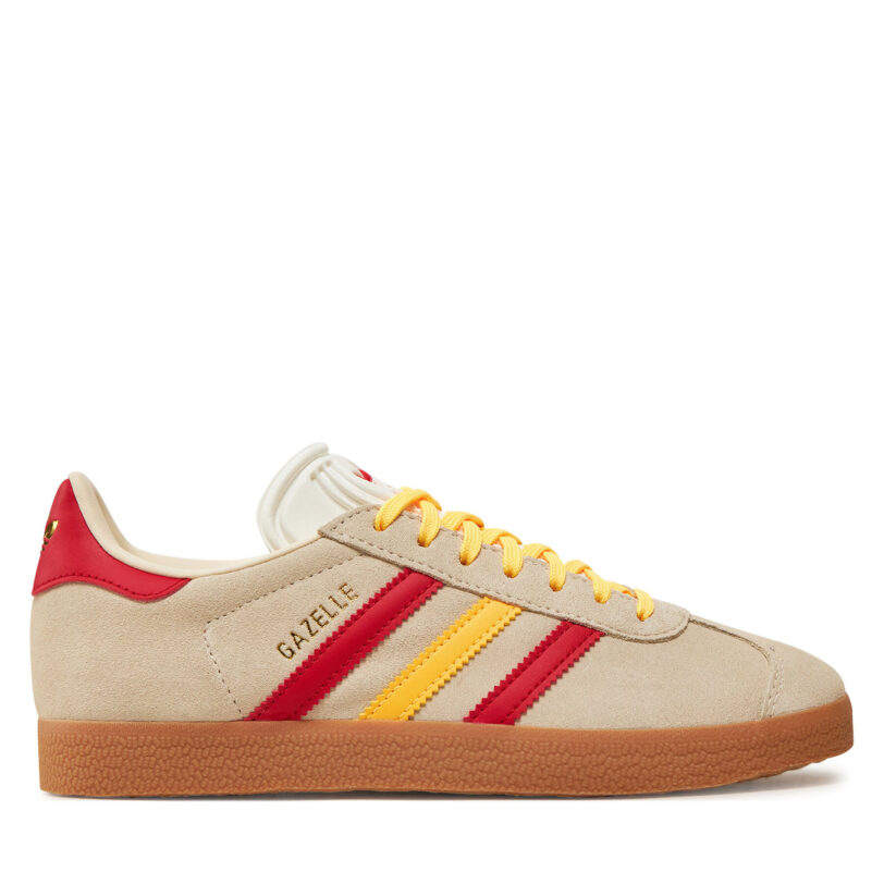 Сникърси adidas Gazelle IE9125 Бежов цвят на ниска цена