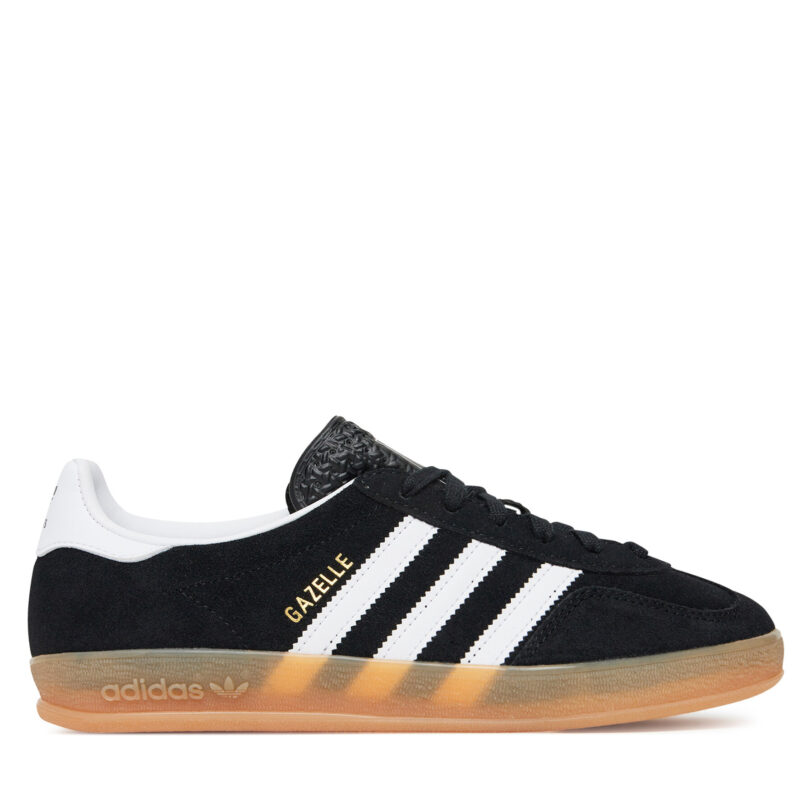 Сникърси adidas Gazelle Indoor JI2060 Черен цвят на ниска цена