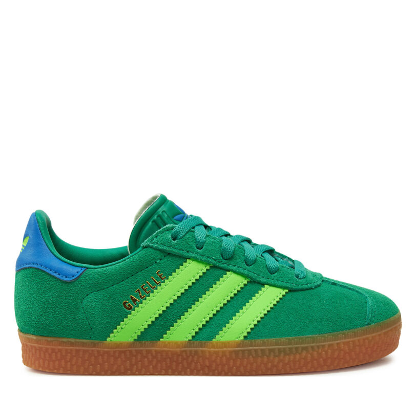 Сникърси adidas Gazelle Shoes Kids JP7132 Зелен цвят на ниска цена