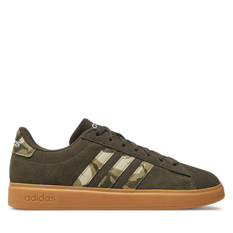 Сникърси adidas Grand Court 2.0 IH7768 Кафяв цвят на ниска цена
